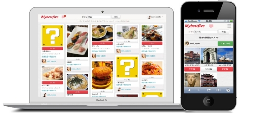 マイベストファイブ